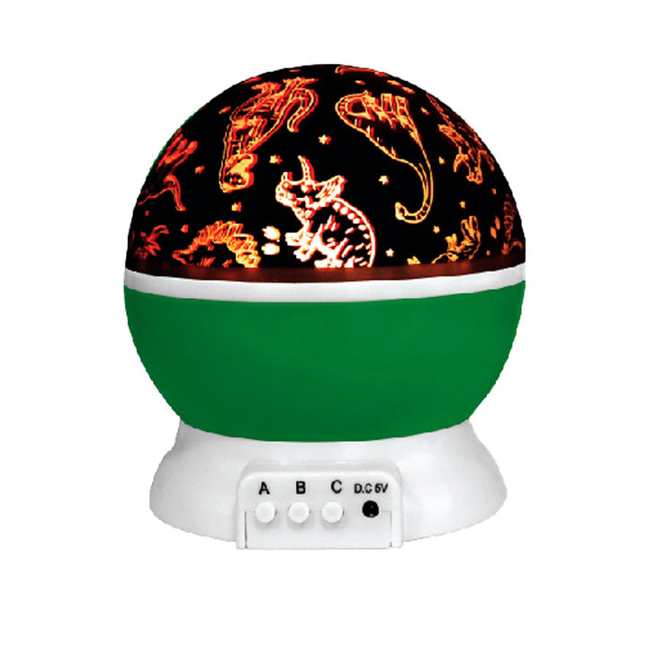 GLOW KIDS LUZ LED PROYECTOR DINOSAURIOS
