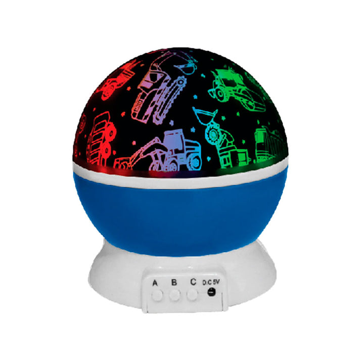 Glow Kids Luz Led Proyector Camioncitos