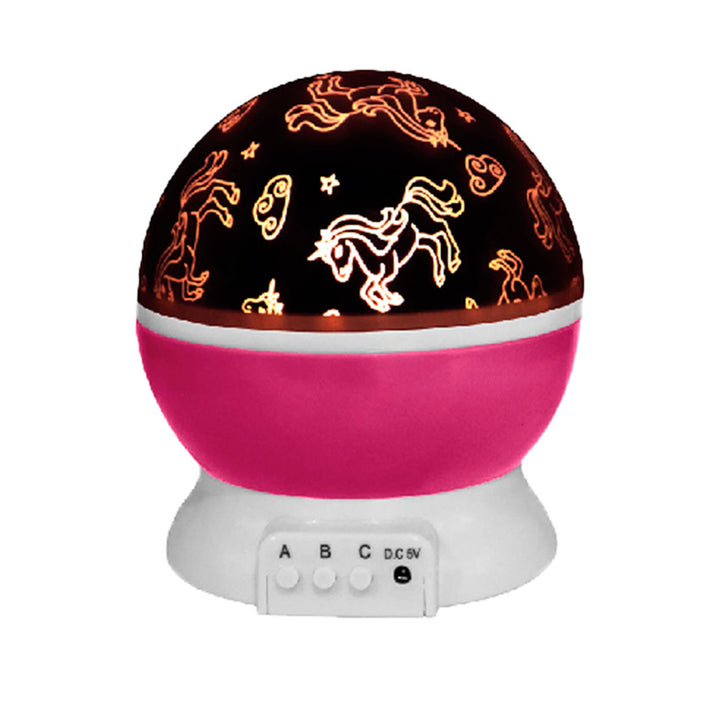 GLOW KIDS LUZ LED PROYECTOR UNICORNIO