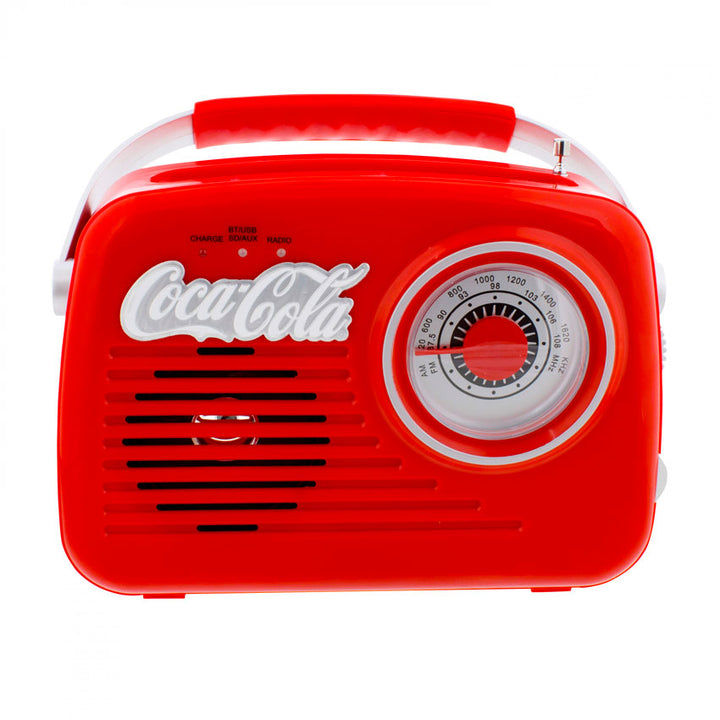 RADIO BLUETOOTH COCA-COLA RETRO ROJO