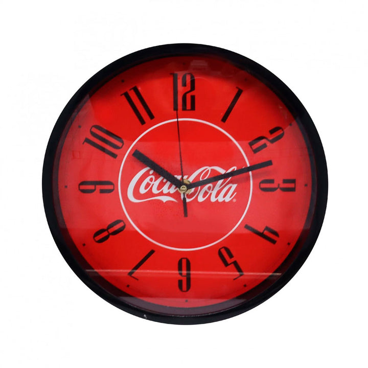 COCA -COLA RELOJ DE PARED 10" ROJO
