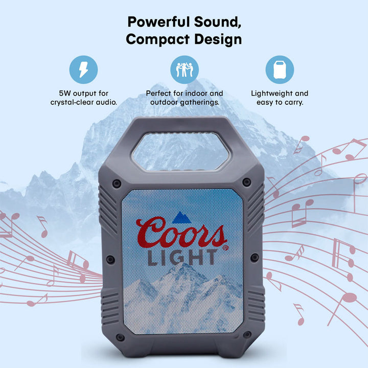 COORS LIGHT BOCINA BLUETOOTH PARTY SPEAKER
