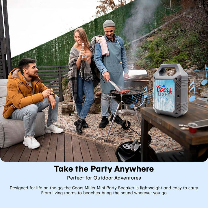 COORS LIGHT BOCINA BLUETOOTH PARTY SPEAKER