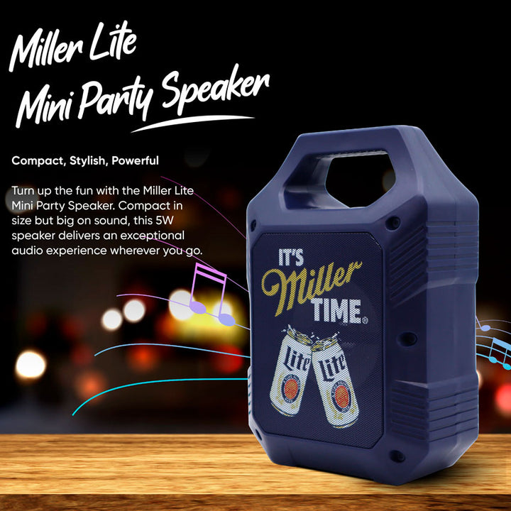 MILLER LITE BOCINA BLUETOOTH PARTY SPEAKER