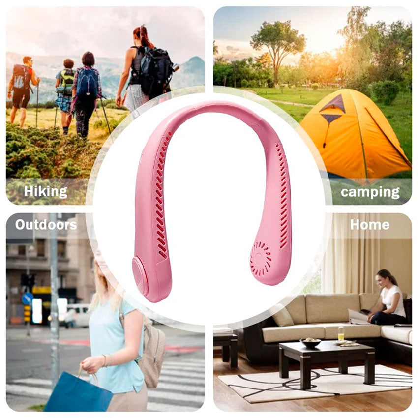Ventilador Portatil para Cuello Gabba Goods Rosa