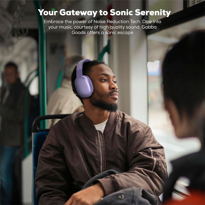 GABBA GOODS AUDIFONOS BLUETOOTH PLATINUM VIBE LAVANDA