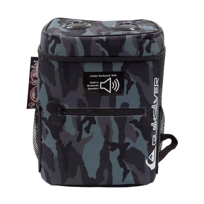 Bocina Bluetooth Quicksilver Mochila Cooler Camo