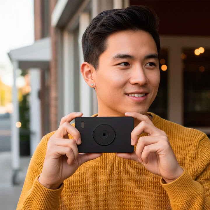 Gabba Goods Slim Shot – Cámara Digital Compacta Negro
