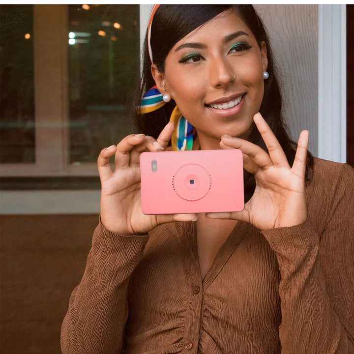 Gabba Goods Slim Shot – Cámara Digital Compacta Rosa