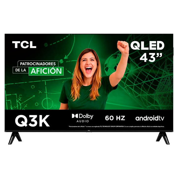 Tv Tcl 43" Qled Full Hd Smart Google Tv