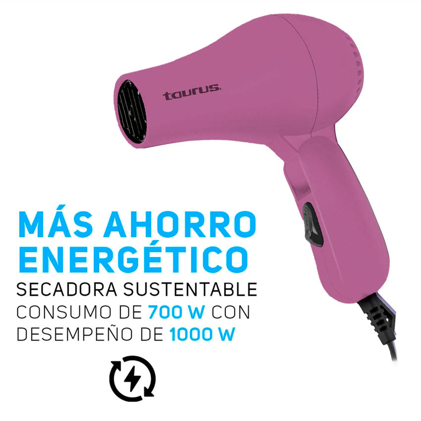 TAURUS BERRY SECADORA DE CABELLO PORTÁTIL – Sounds Home Tech