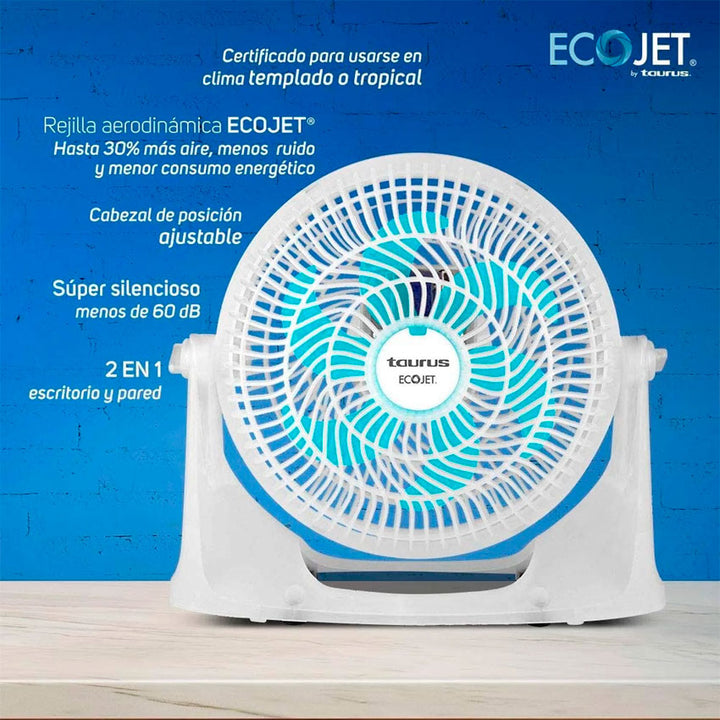 Ventilador de Escritorio 10¨ 2 en 1 Taurus