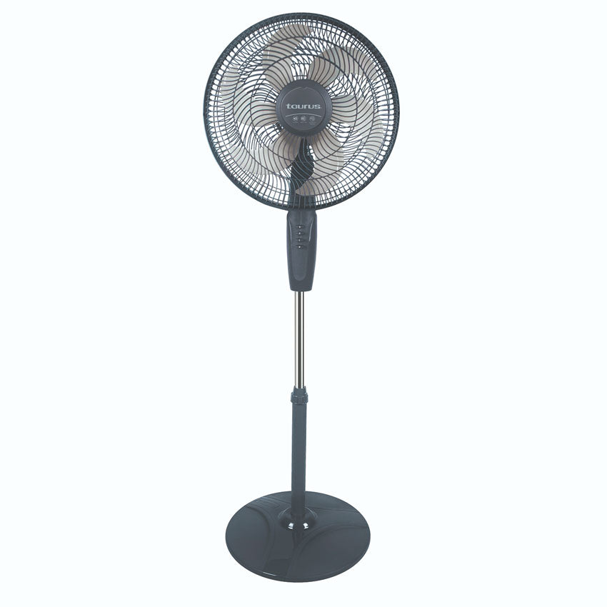 TAURUS VENTILADOR DE PEDESTAL 2 EN 1 16" PULGADAS 3 VELOCIDADES COLOR