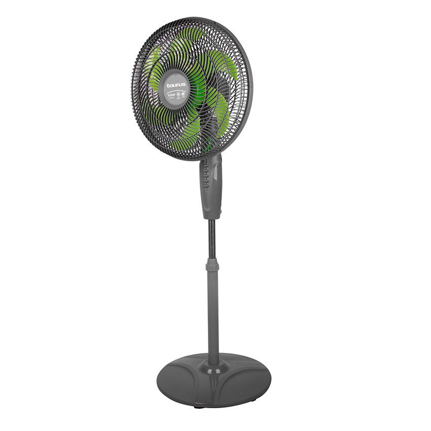 TAURUS VENTILADOR DE PEDESTAL 2 EN 1 16" PULGADAS 3 VELOCIDADES COLOR