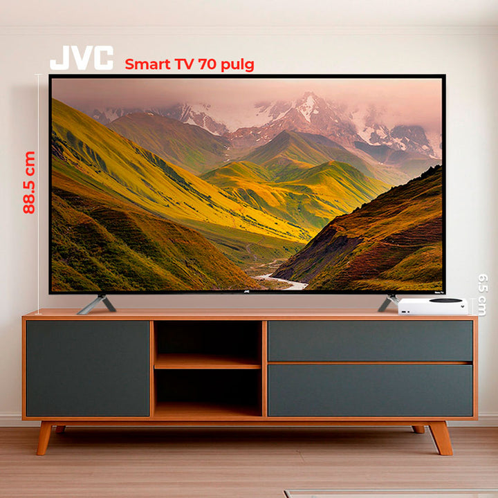 TV JVC 70" LED 4K ULTRA HD SMART ROKU