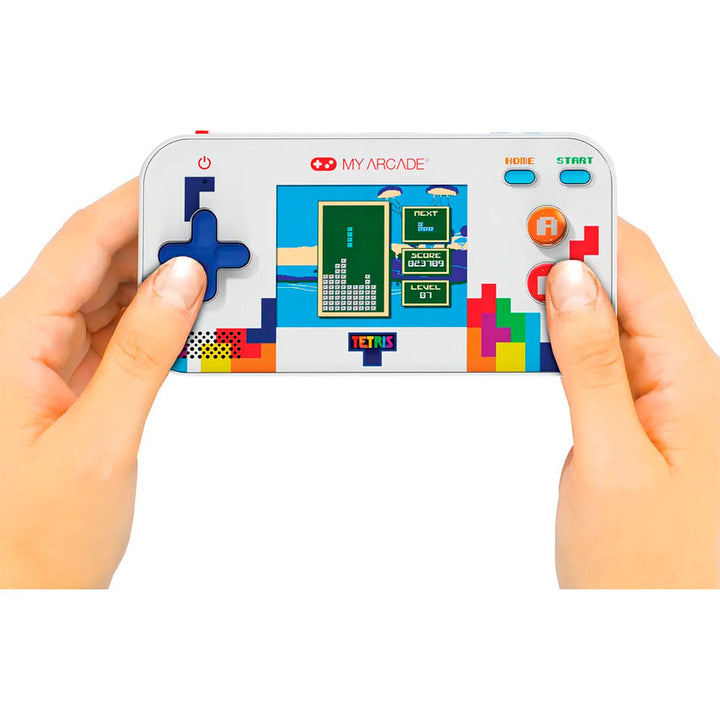 DREAMGEAR CONSOLA PORTÁTIL TETRIS GAMER V CON 200 JUEGOS Y PANTALLA DE 6.3 CM