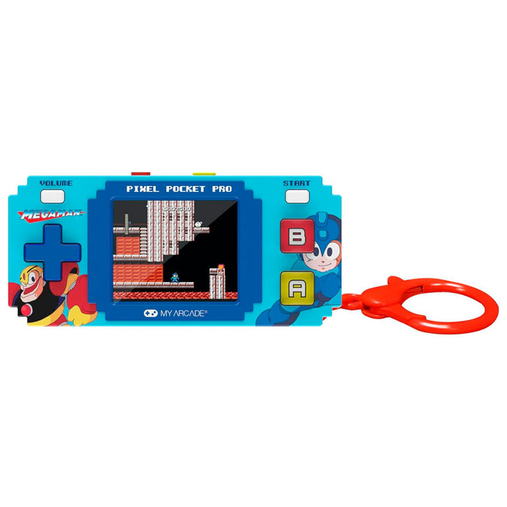 DREAMGEAR CONSOLA PORTÁTIL MEGA MAN PIXEL POCKET PRO CON 6 JUEGOS Y PANTALLA DE 5.1 CM