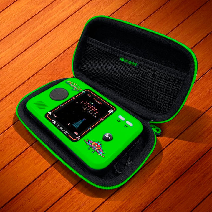 DREAMGEAR CONSOLA PORTÁTIL GALAGA POCKET PLAYER PRO CON PANTALLA DE 7 CM Y ESTUCHE DE VIAJE