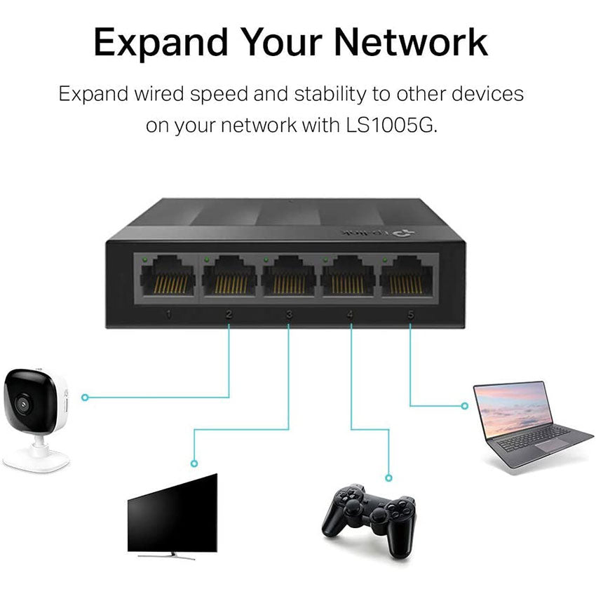 TP-LINK SWITCH GIGABIT LS1005G