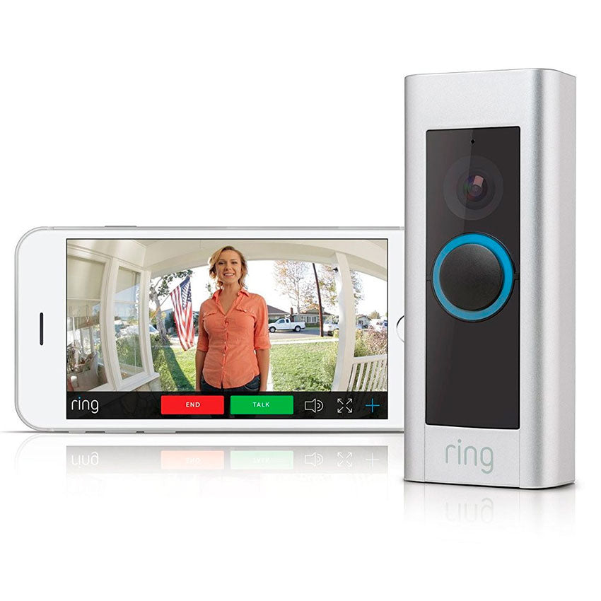 RING TIMBRE CON CAMARA DE SEGURIDAD RESOLUCION 1080P CONEXION WIFI EX