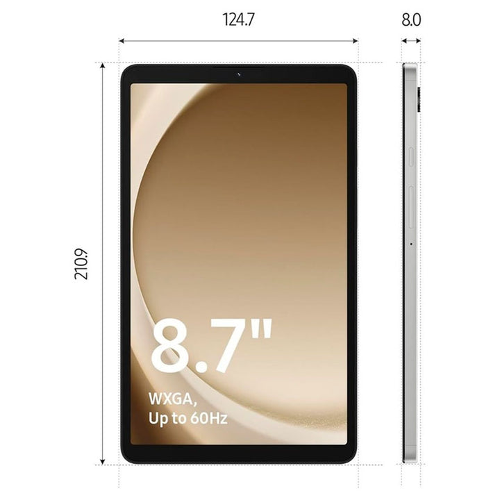 SAMSUNG GALAXY TAB A9 4GB_64GB COLOR PLATA