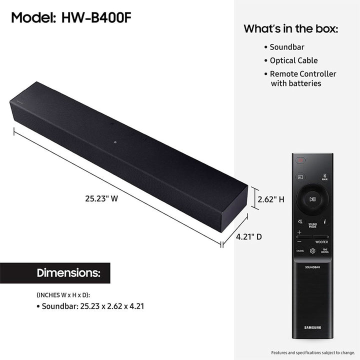 SOUND BAR SAMSUNG 20W