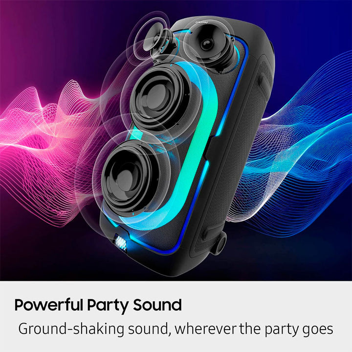 Samsung Bafle 2x5.25 Pulgadas 90watts Rms Bluetooth Recargable