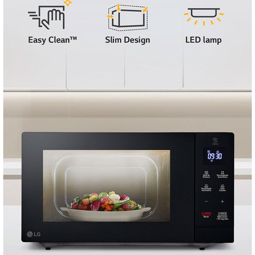 HORNO MICROONDAS LG 1.1P3 C/GRIL NE