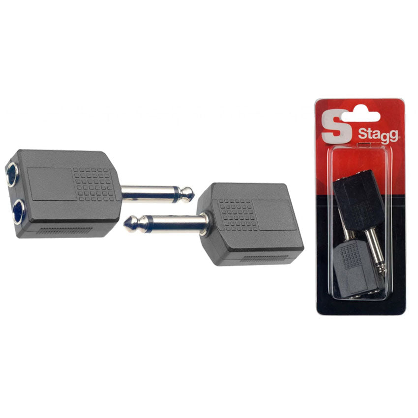 ADAPTADOR 1/4 M - 2 1/4 H STAGG MONO (PAR)