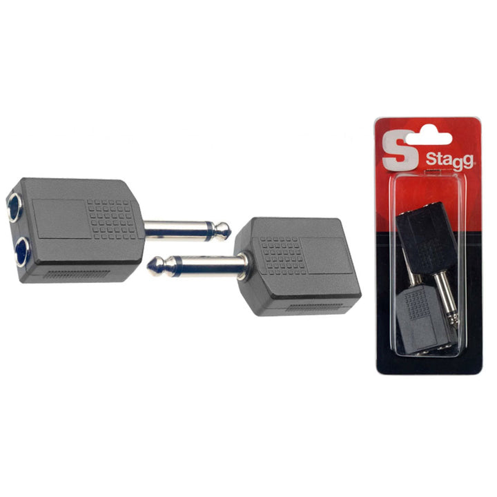 ADAPTADOR 1/4 M - 2 1/4 H STAGG MONO (PAR)