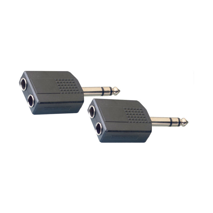 STAGG ADAPTADOR 1/4 M - 2 1/4 H STEREO (PAR)
