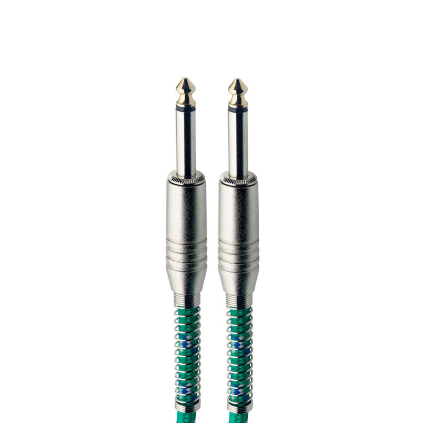 Cable para Instrumento Stagg 6 Mts Verde