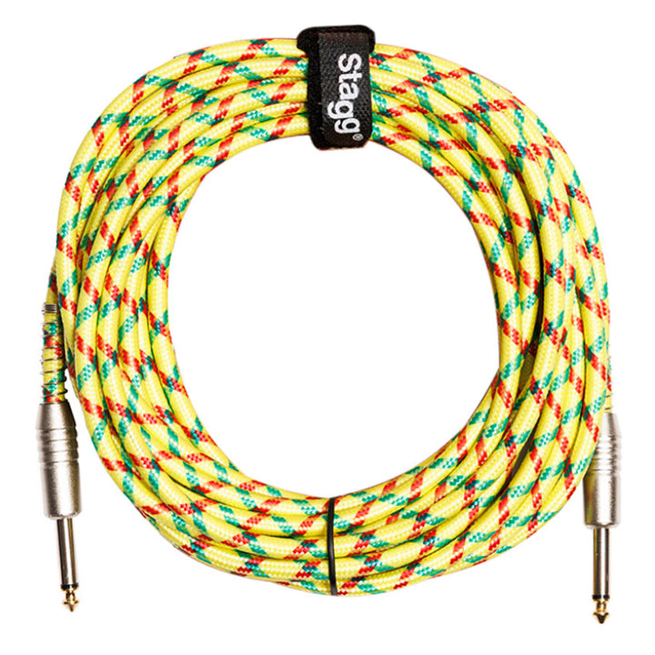 Cable para Instrumento Stagg 6 Mts Amarillo
