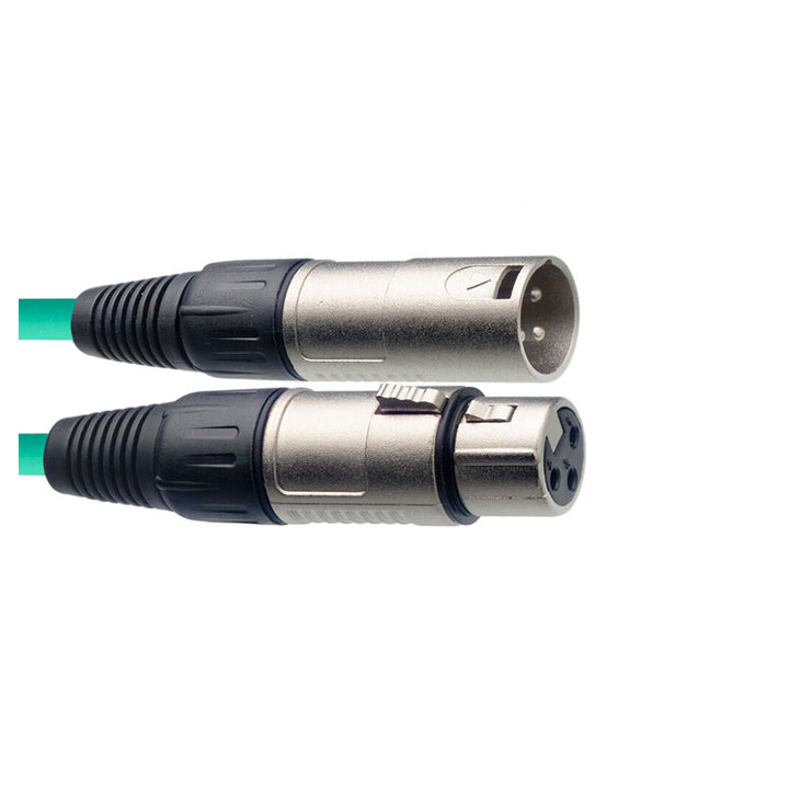 Stagg Cable para Microfono Xlr/xl ( M/f) 3m Verde
