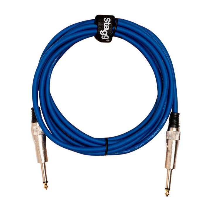 Cable para Instrumento Stagg 6 Mts Azul