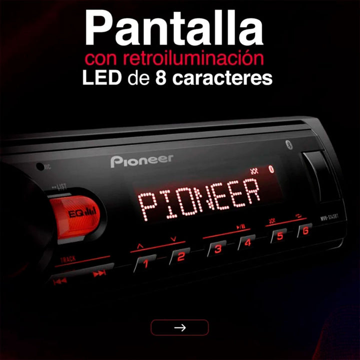 Auto Stereo Pioneer Bt