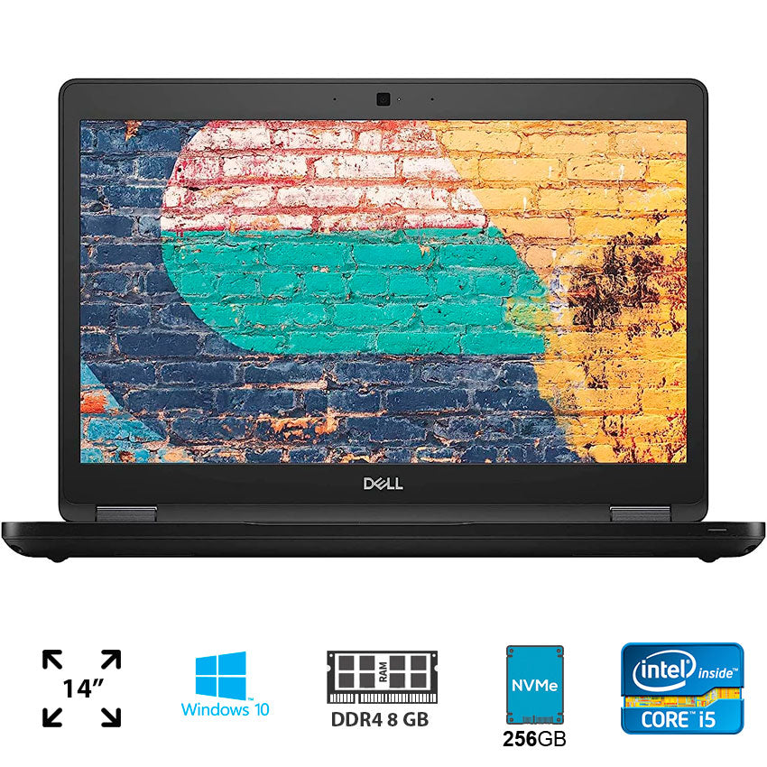 DELL LAPTOP DE5490-I5-8-256-RFB 14" 8 GB RAM, 256 GB SSD, PROCESADOR