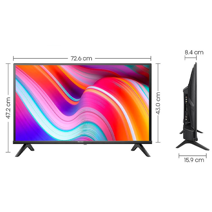 HISENSE TELEVISION 32" PULGADAS RESOLUCION LED HD SMART