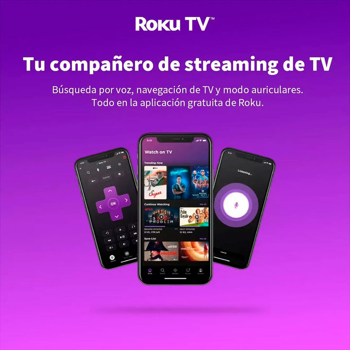 TV HISENSE 32" LED HD SMART ROKU