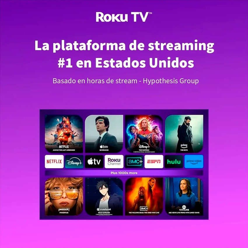 TV HISENSE 32" LED HD SMART ROKU