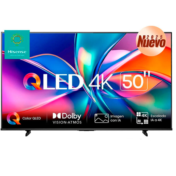 TV HISENSE 50" QLED 4K ULTRA HD VIDAA