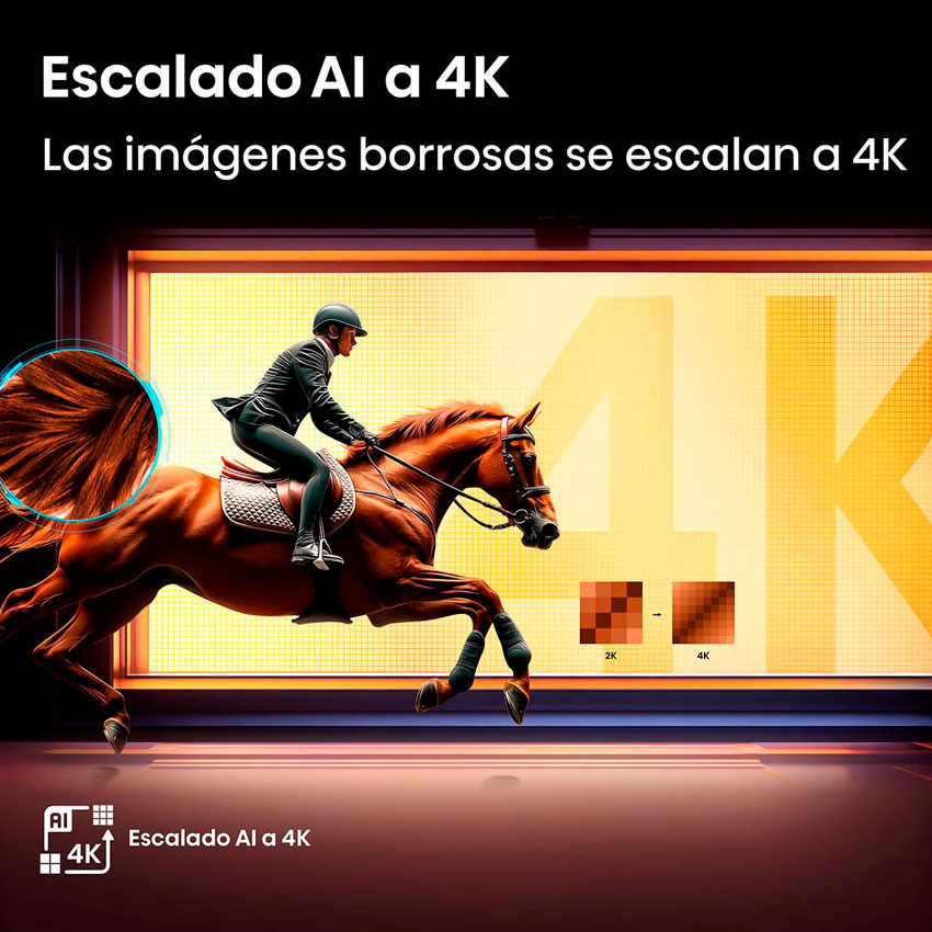 TV HISENSE 65" QLED 4K SMART VIDAA