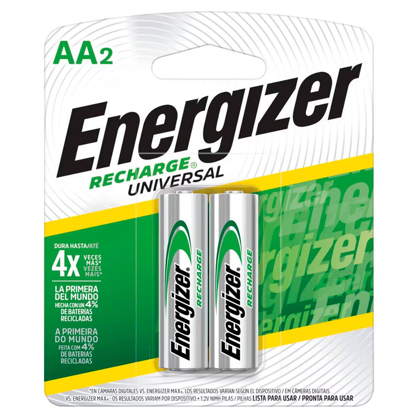 ENERGIZER BATERIA RECARGABLE "AA/2"