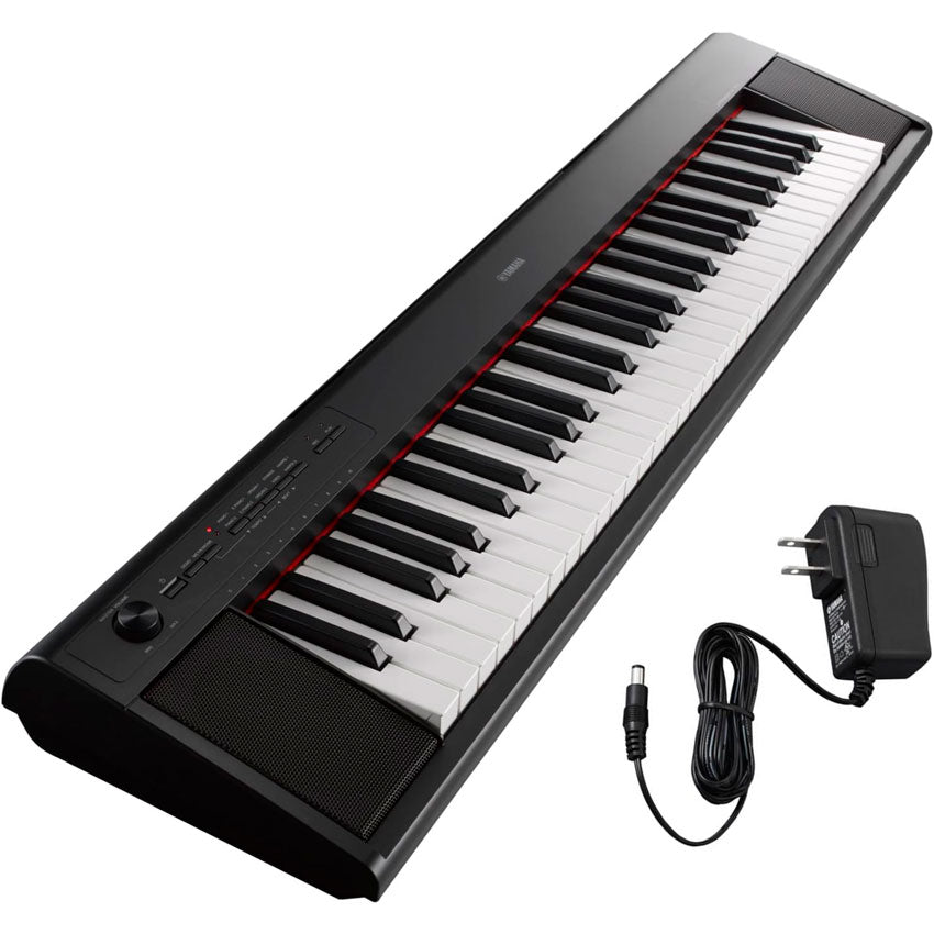 YAMAHA TECLADO PIAGGERO 61 TECLAS COLOR NEGRO