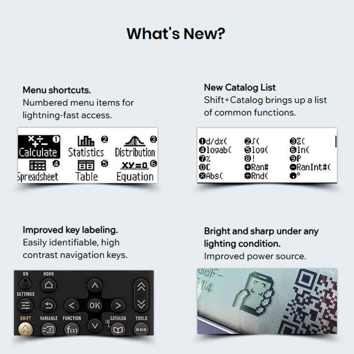 Casio Calculadora Cientifica Classwiz 2da Generación Alta Resolución, Matrices, Integrales y Qr