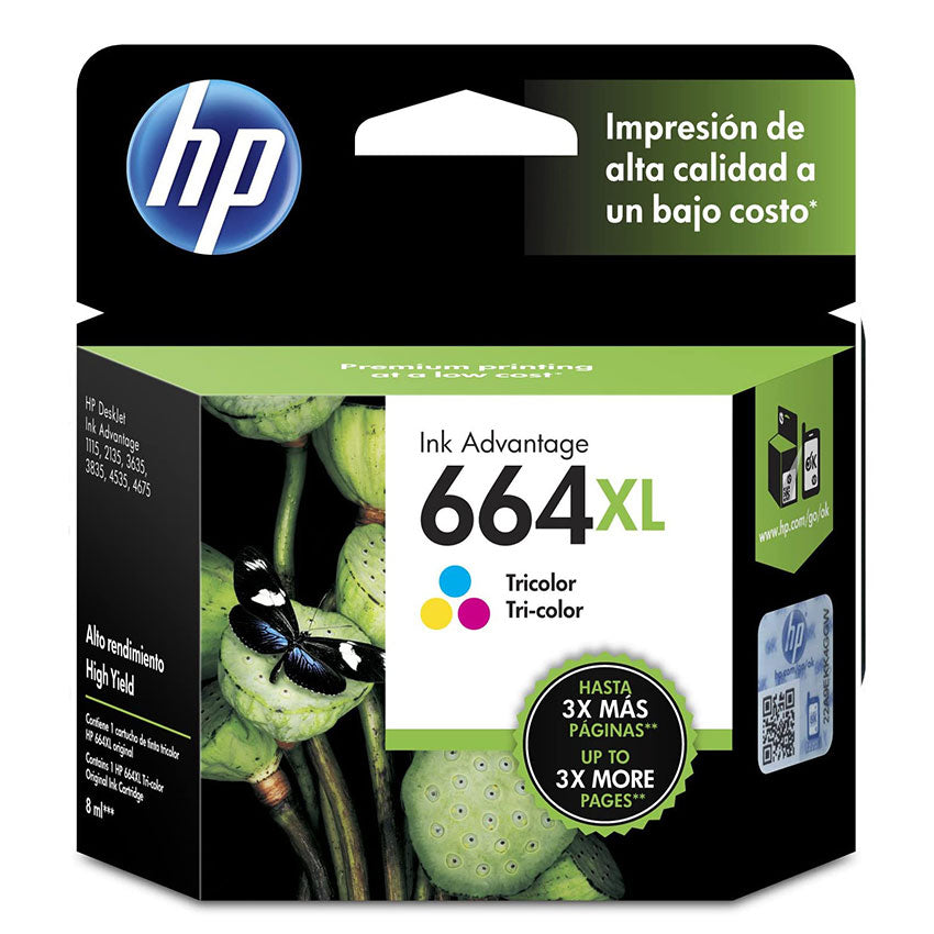 HP CARTUCHO DE TINTA XL TRICOLOR