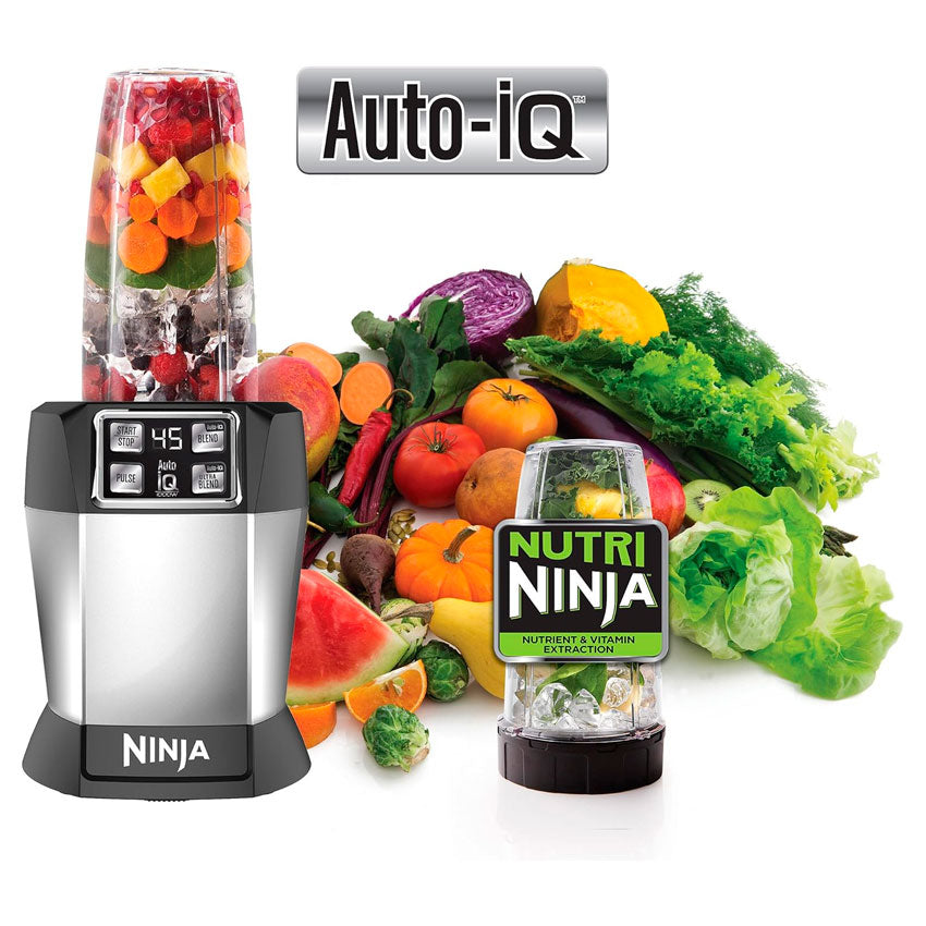 Ninja Licuadora Personal Nutri Blender 1000w con Vasos Portátiles