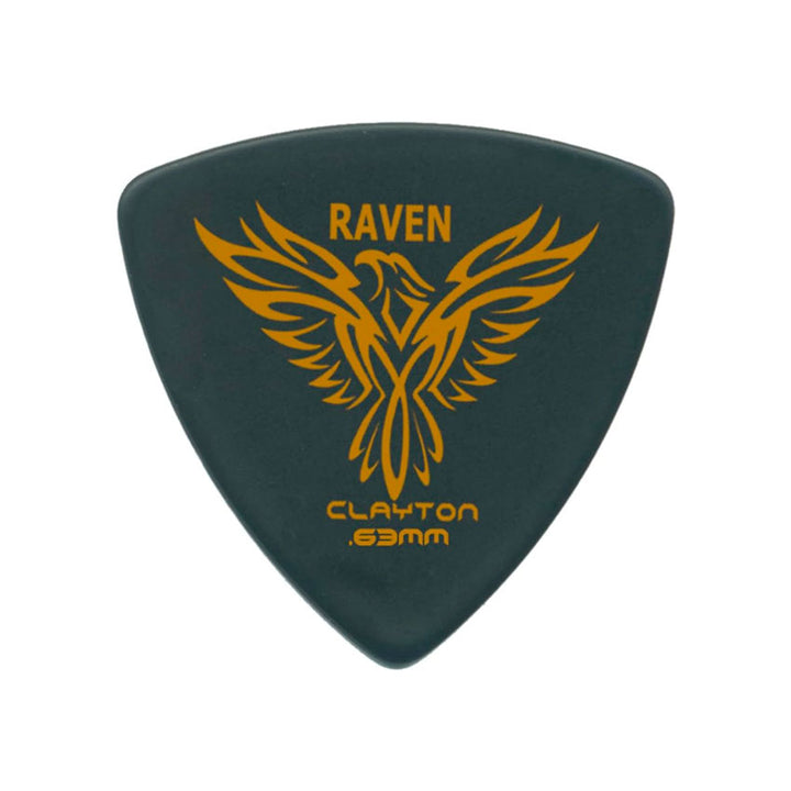 CLAYTON PUA PARA GUITARRA TRIANGULO 0.63 MM NEGRA