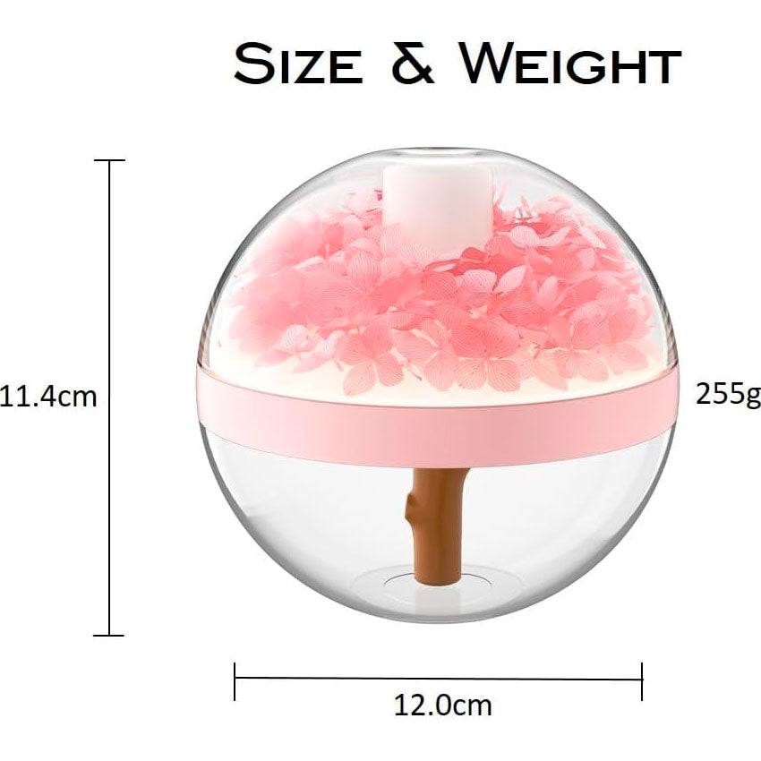 Humidificador Floral con Led Bwell