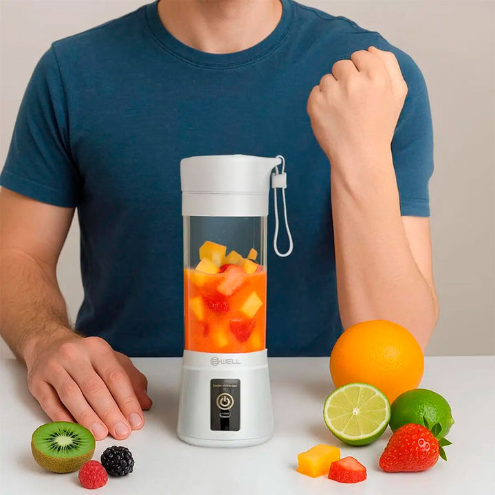 LICUADORA PERSONAL 3OZ BLANCA B-WELL